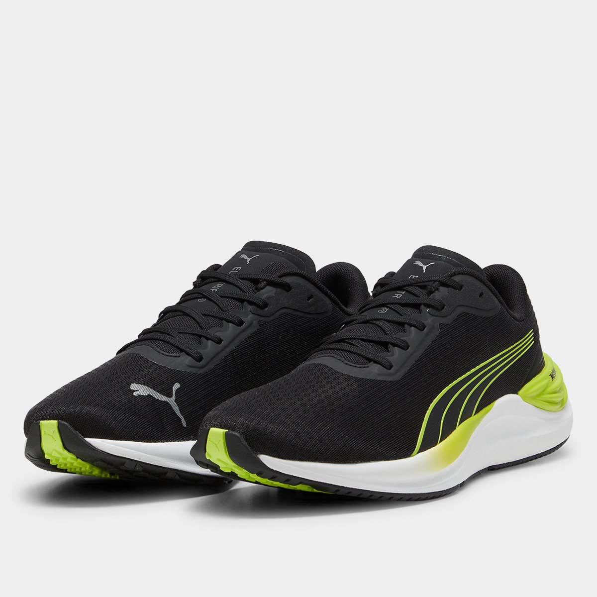 Miniatura Tênis Puma Electrify Nitro 3 Masculino Preto+verde - 39