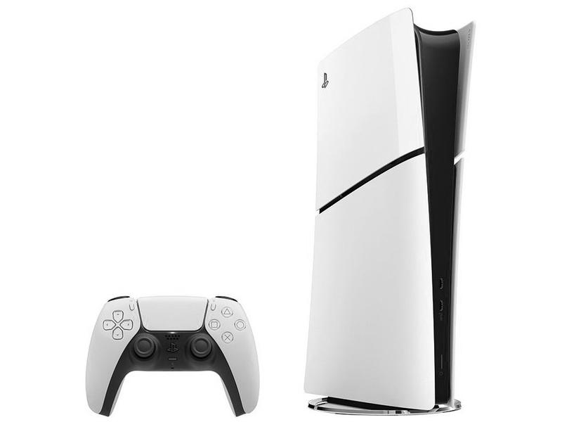 PlayStation5 Slim 2025 1TB 1 Controle Branco Sony Edição Digital