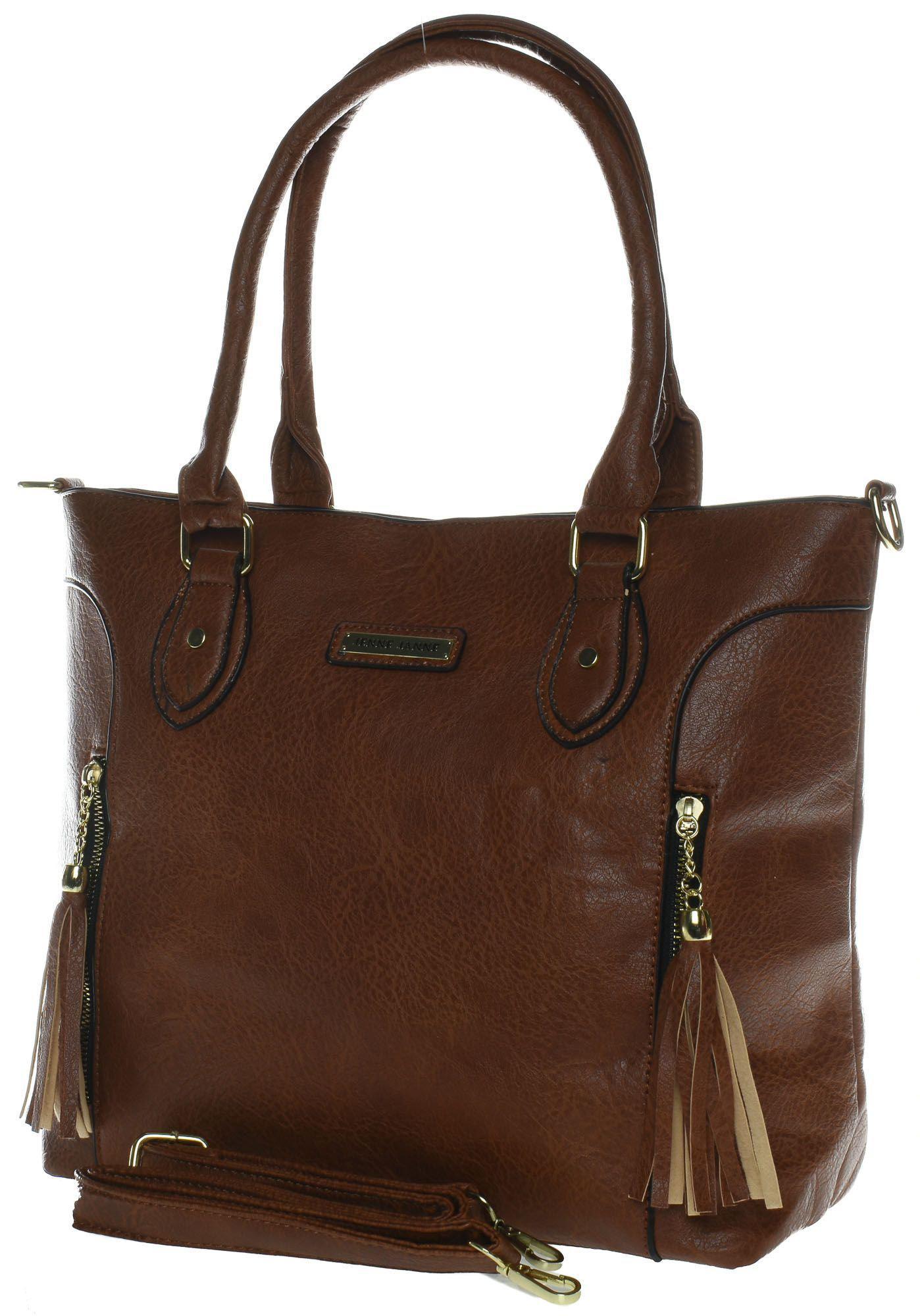 Miniatura Bolsa De Ombro San Juan Cor Marrom