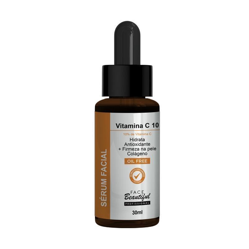 Miniatura Sérum Facial Oil Free 10% Face Beautiful Vitamina C 30Ml