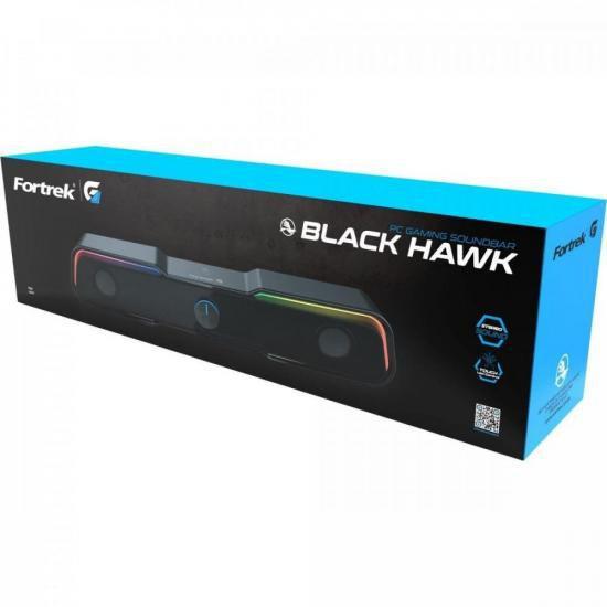 Miniatura Soundbar Gamer Para Pc Black Hawk Fortrek G