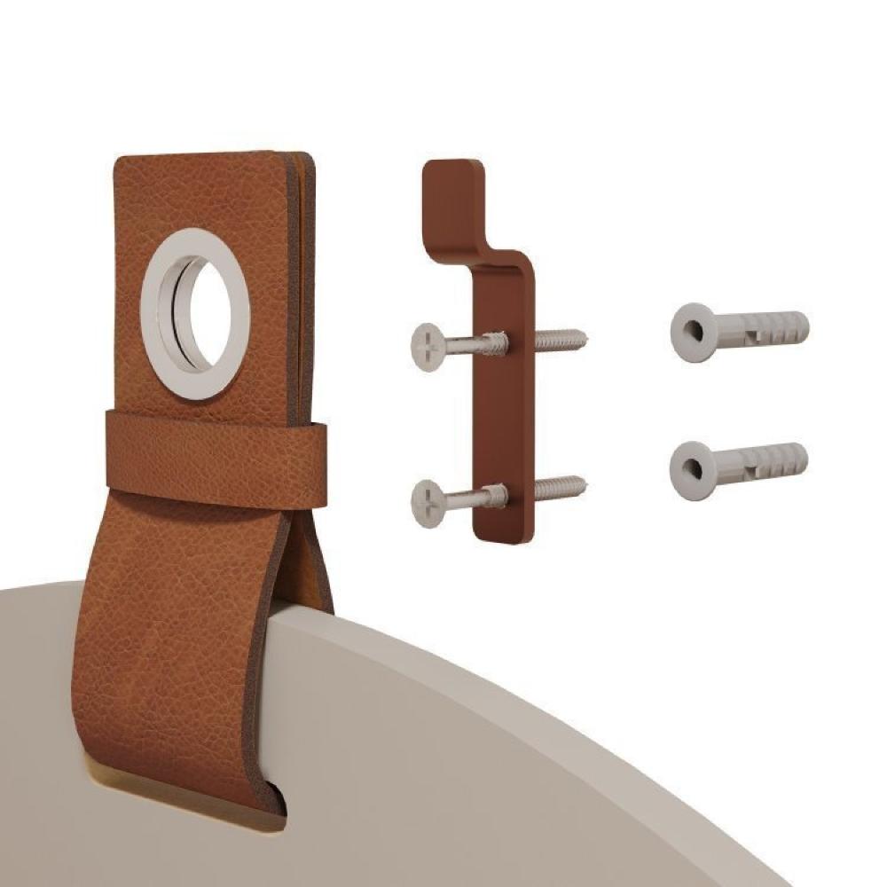 Gabinete para Banheiro 60cm com Espelheira Brisa Espresso Móveis Titanium