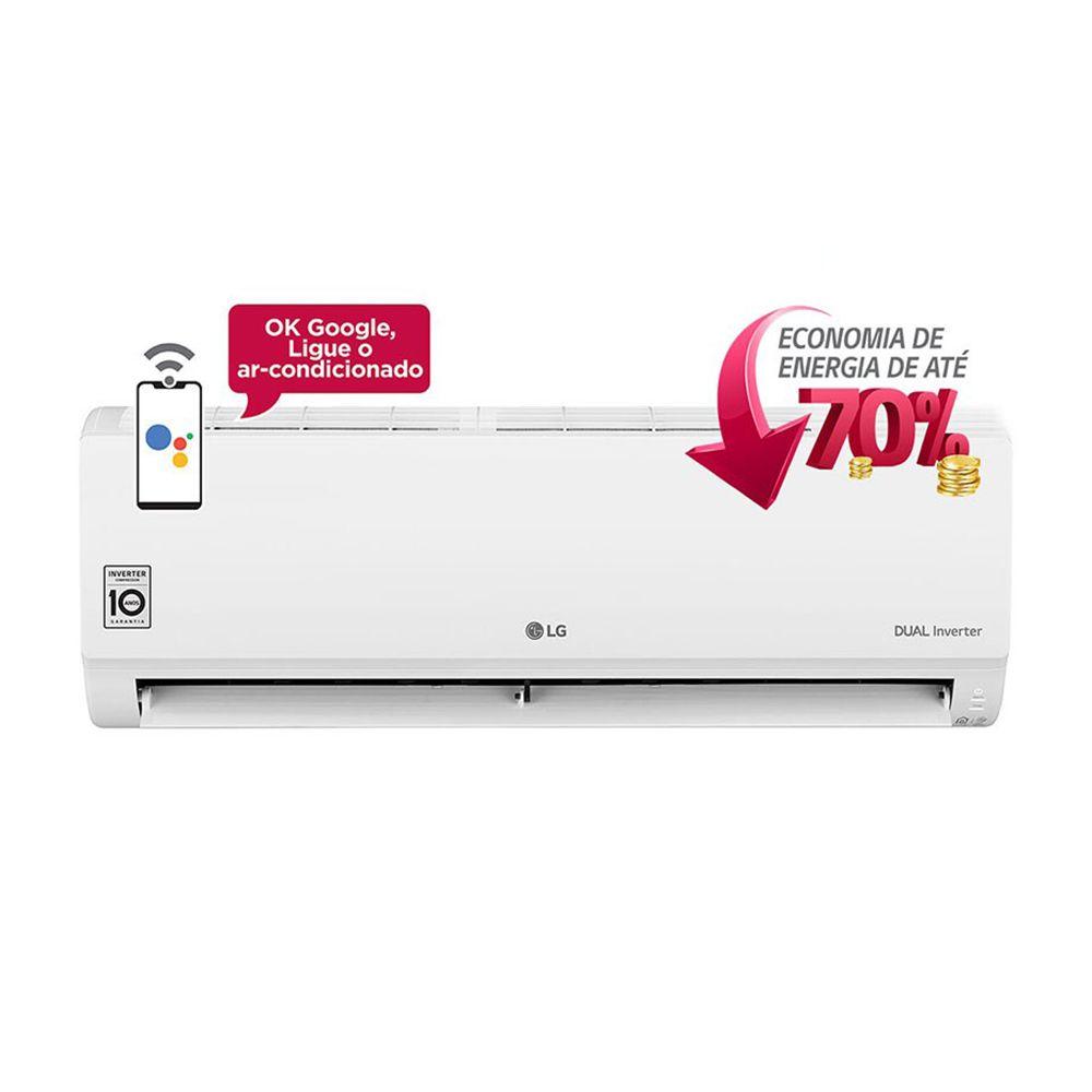 Miniatura Ar Condicionado Split LG Voice 9000 Btus Dual Inverter Frio 127V S4UQ09WA51B.EB1GAMZ