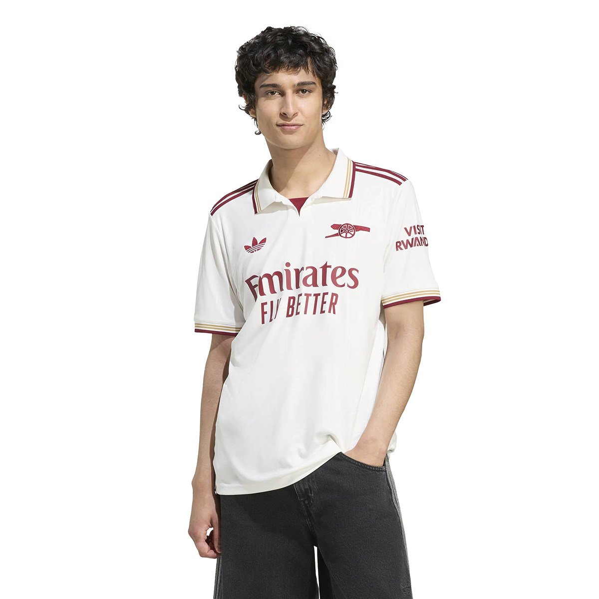 Miniatura Camisa Arsenal Third 25/26 s/n Torcedor Adidas Masculino Branco - G