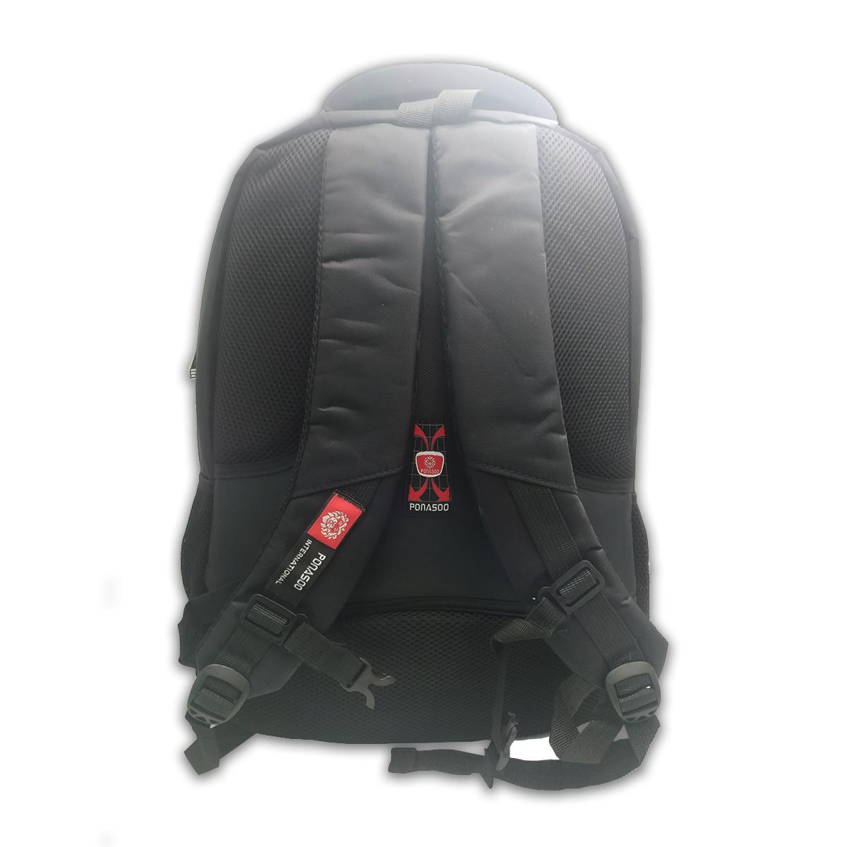Miniatura Mochilas Costas Escolar Ponasoo Preta