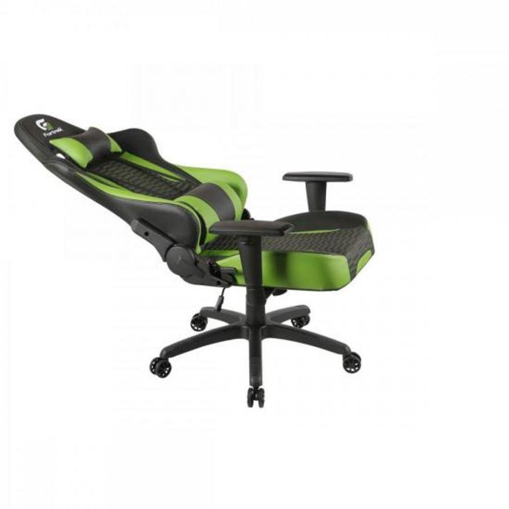 Miniatura Cadeira Gamer Fortrek Cruiser Preta-verde