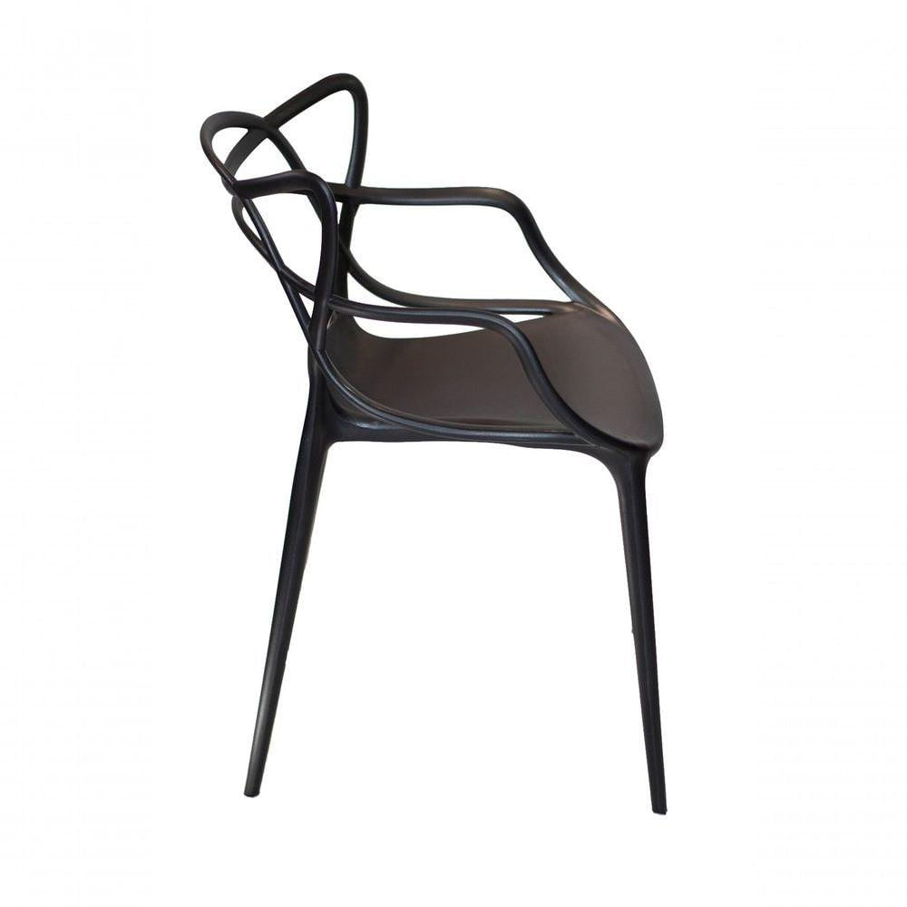 Miniatura Cadeira Allegra Cozinha Preta