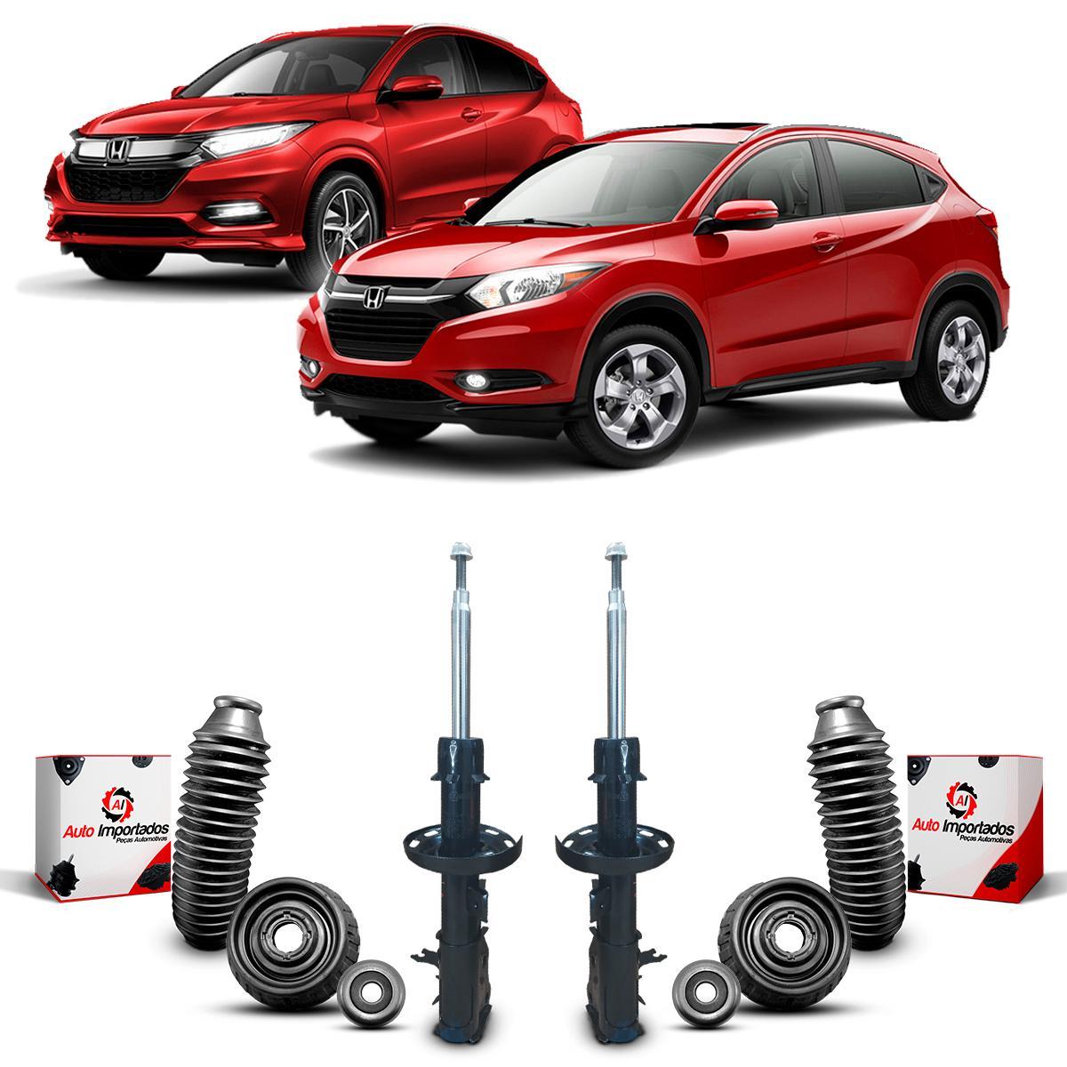 Miniatura 2 Amortecedor + Kit Coxim Dianteiro Honda Hr-V 2015 Até 2021