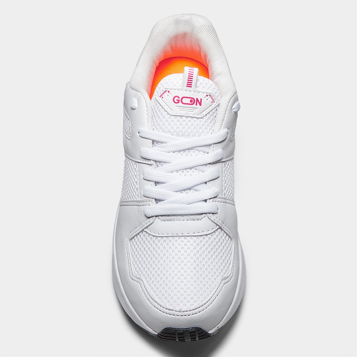 Miniatura Tênis Goon Charge Feminino Branco+Rosa - 38