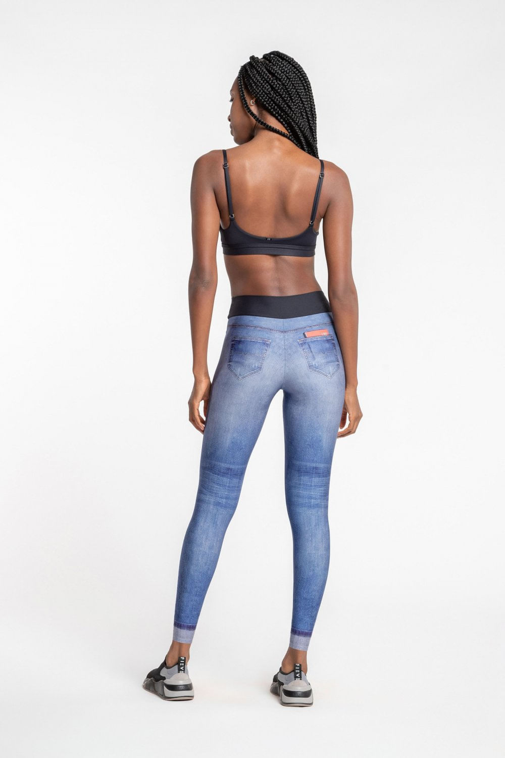 Miniatura Calça Legging Jeans Original Essential - Jeans Claro - LIVE! BLUE - Azul - Female - m - M