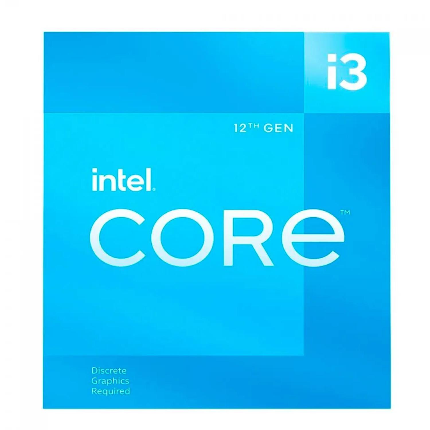 Miniatura Processador Intel Core I3 12100F 3.30Ghz Lga 1700 12 Ger.