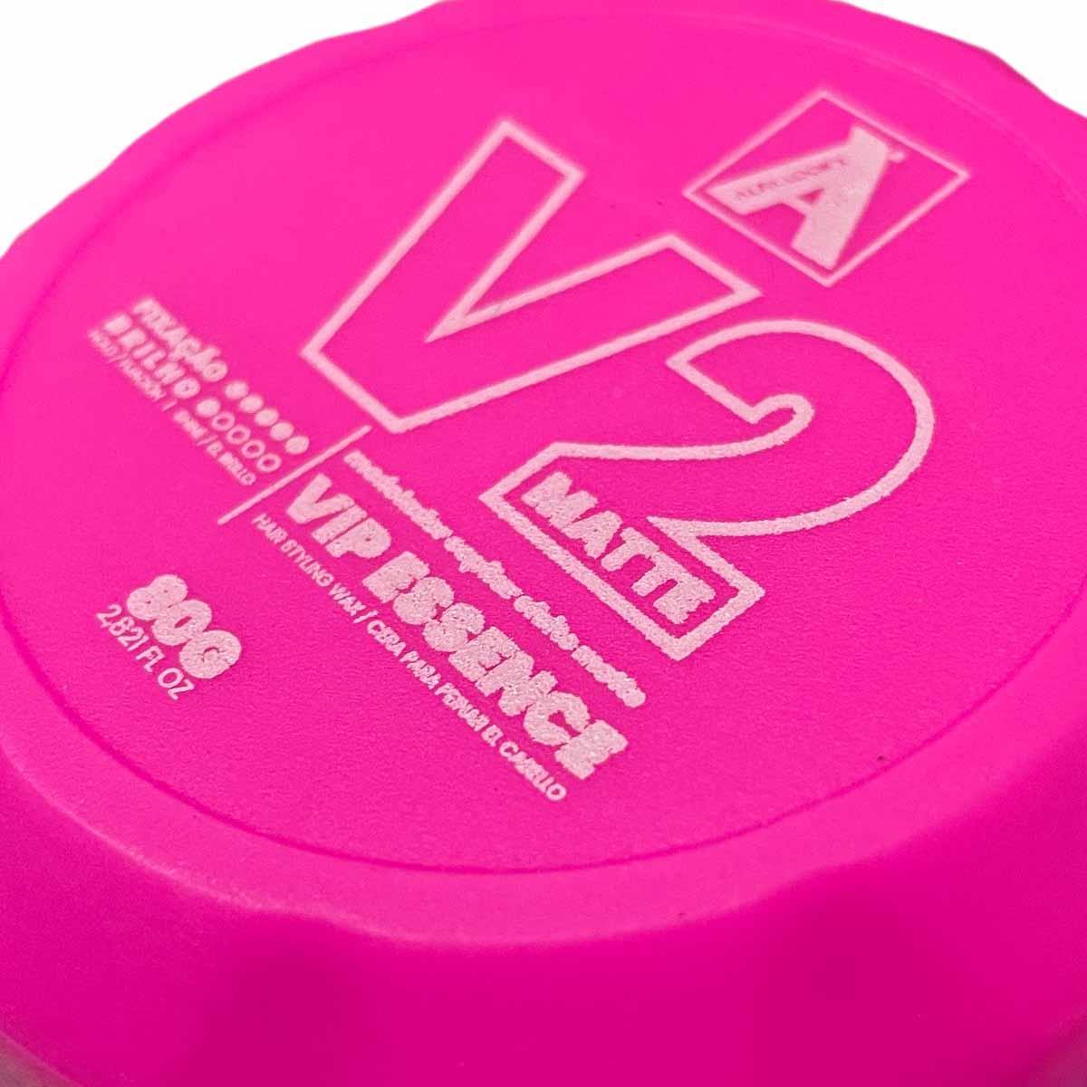 Miniatura Pasta Para Cabelo Matte Vip Essence V2 80G Alfa Look'S