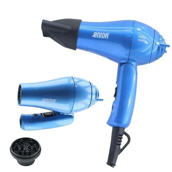 Miniatura Mini Secador De Cabelo Bivolt Portátil Dobravel 3500W Viagem