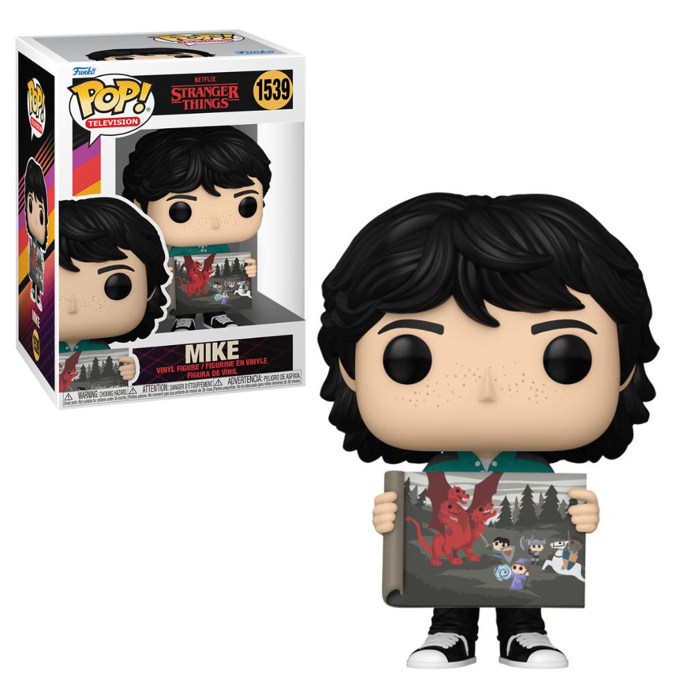 Miniatura Funko Pop Stranger Things 1539 Mike w/ Will's Painting