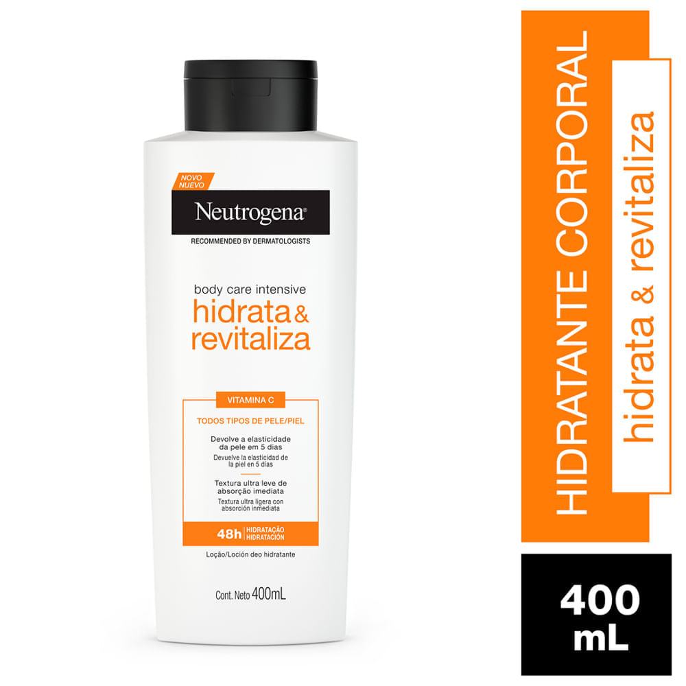 Miniatura Hidratante Corporal Neutrogena Body Care Intensive Hidrata & Revitaliza 400ml