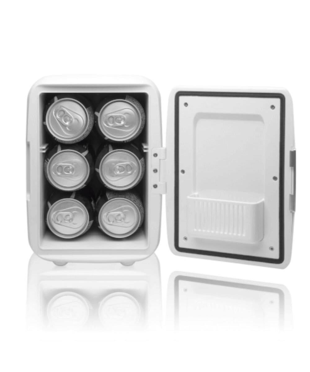 Miniatura Mini Geladeira Multilaser 4L 6 Latas 350ML Cabo DC 12V Bca opção