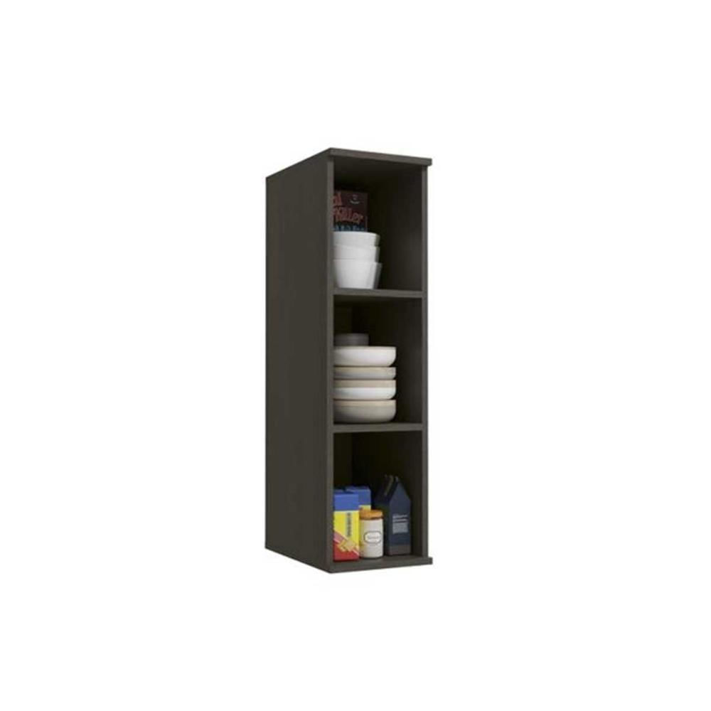 Miniatura Armário De Cozinha Modulado Nox H779 1 Porta 25cm Onix/steel - Kappesberg