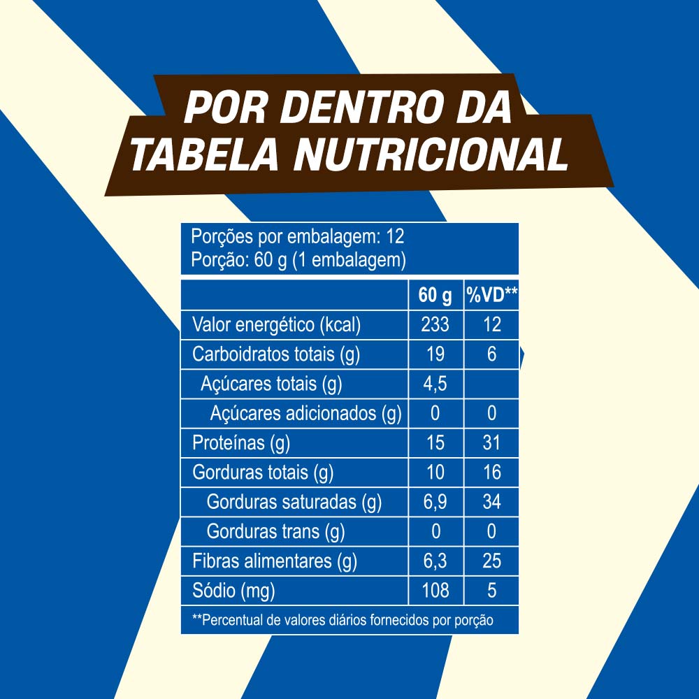 Display Mukebar Mais Mu Performance Chocolate Branco 12un