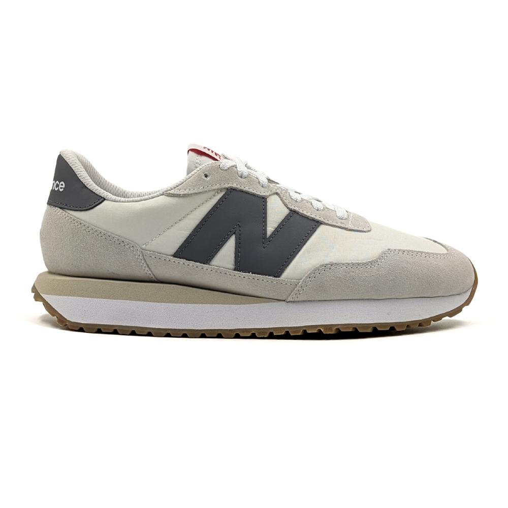 Miniatura Tênis New Balance 237v1 Masculino BEGE/GRAFITE - 38