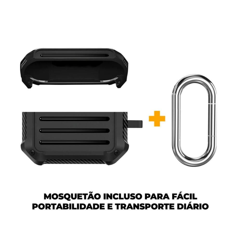 Miniatura Capa Fiber para Airpods Pro/3 - Gshield