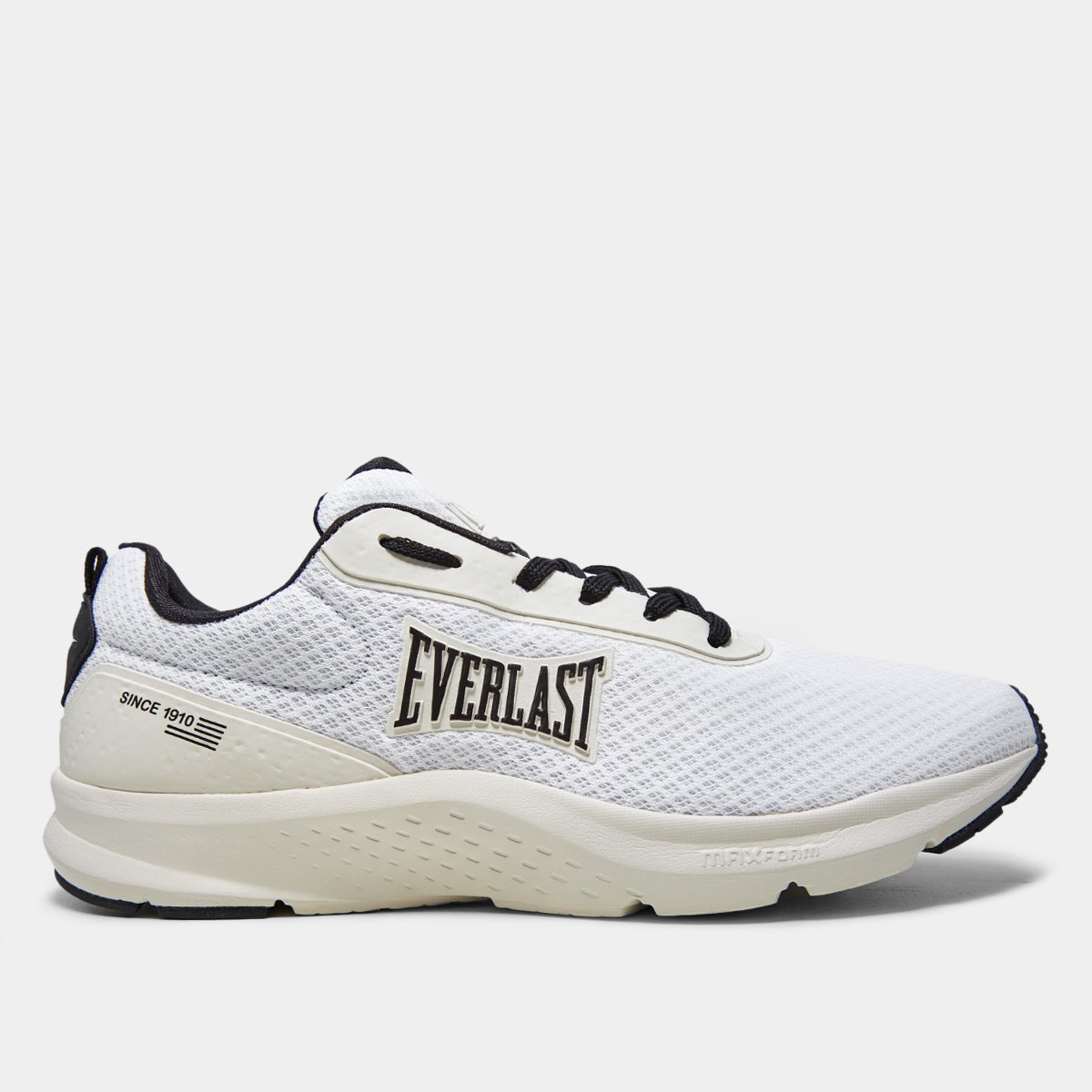 Miniatura Tênis Everlast Racer Masculino Off White+Preto - 38