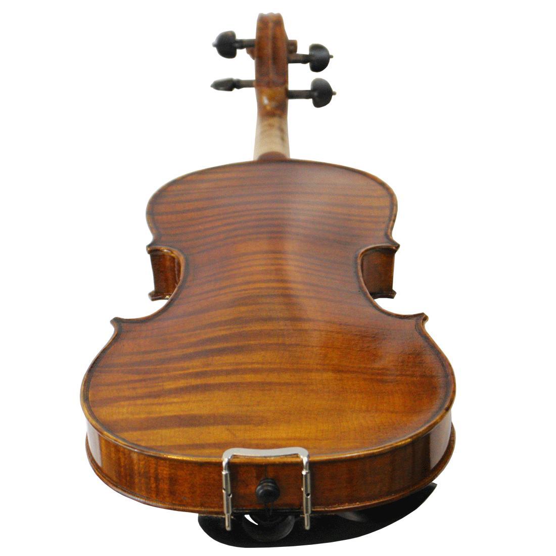 Miniatura Violino Feito À Mão Verniz À Óleo 4/4 Fundo Inteiro