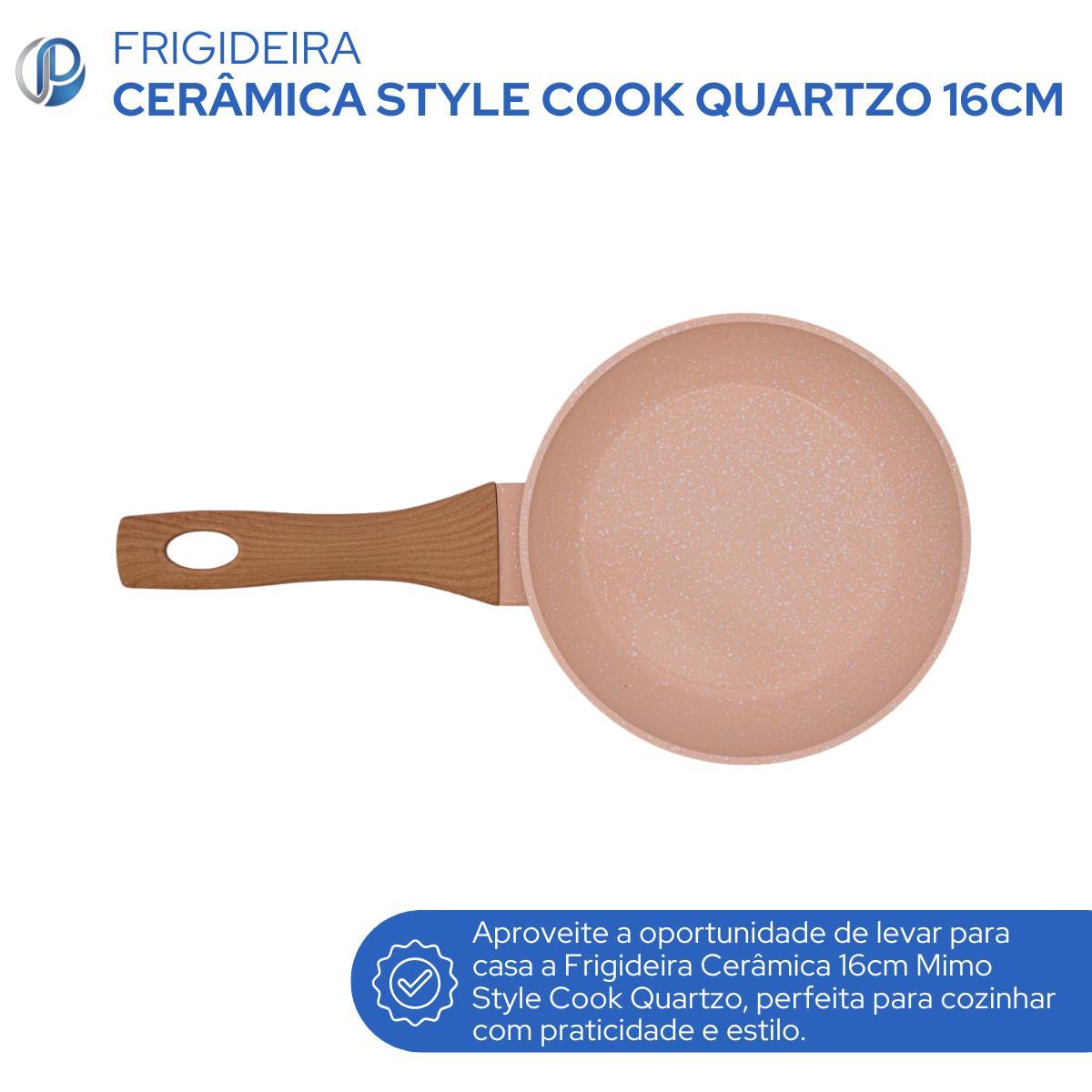 Miniatura Frigideira Cerâmica 16Cm Mimo Style Cook Quartzo