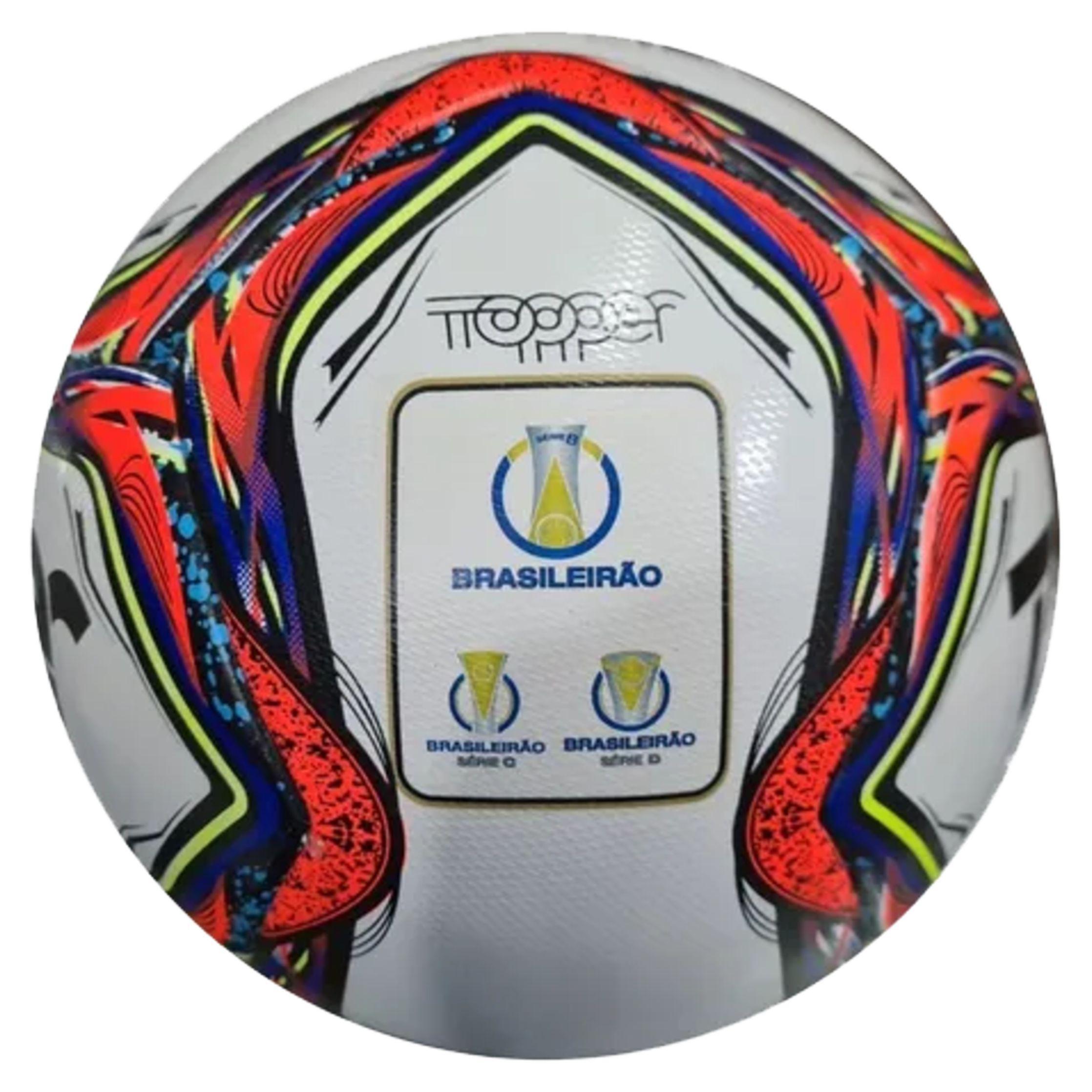 Bola Futebol Oficial Campo Velocity Samba Topper Original Nf