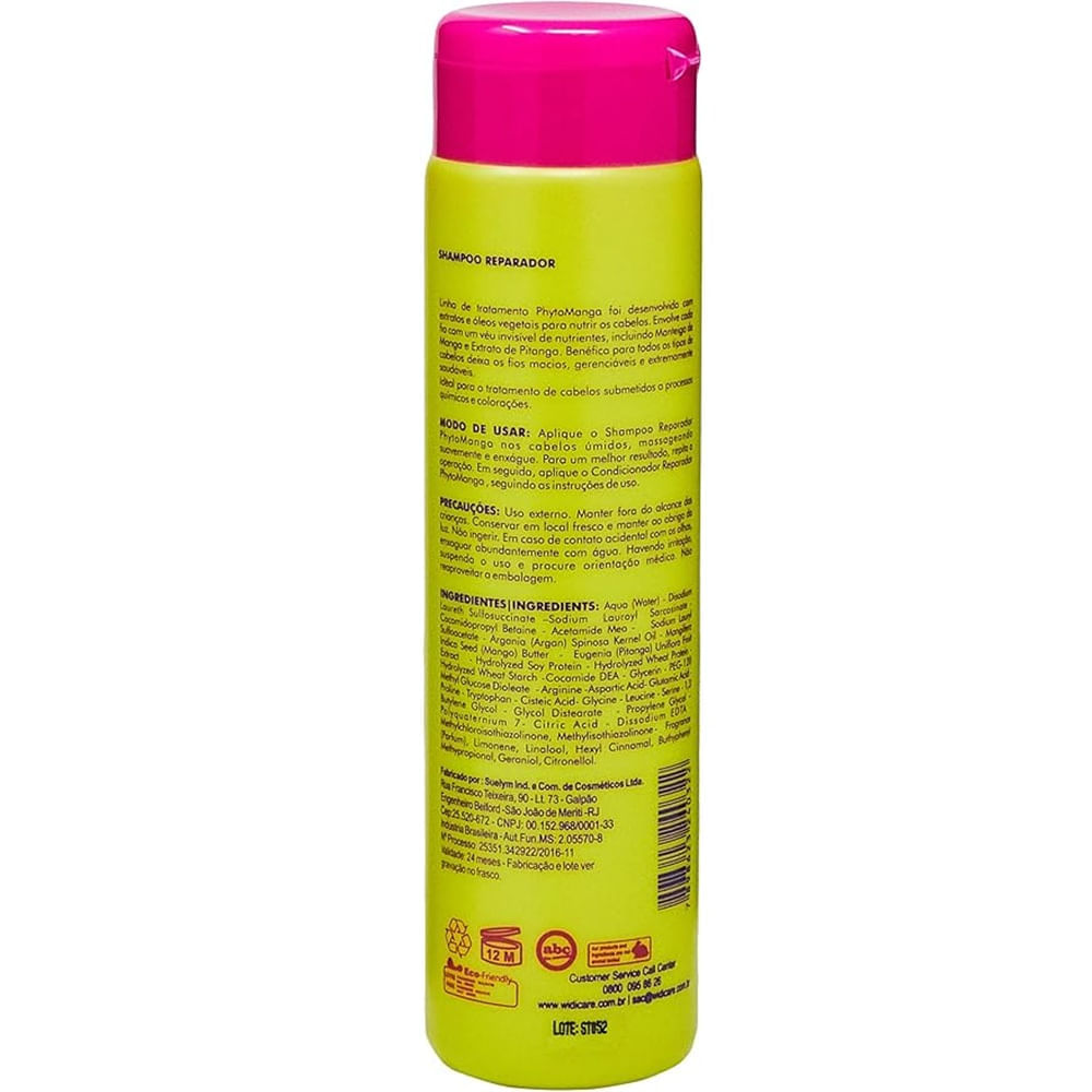 Miniatura Shampoo Reparador Widi Care Phyto Manga 300ml