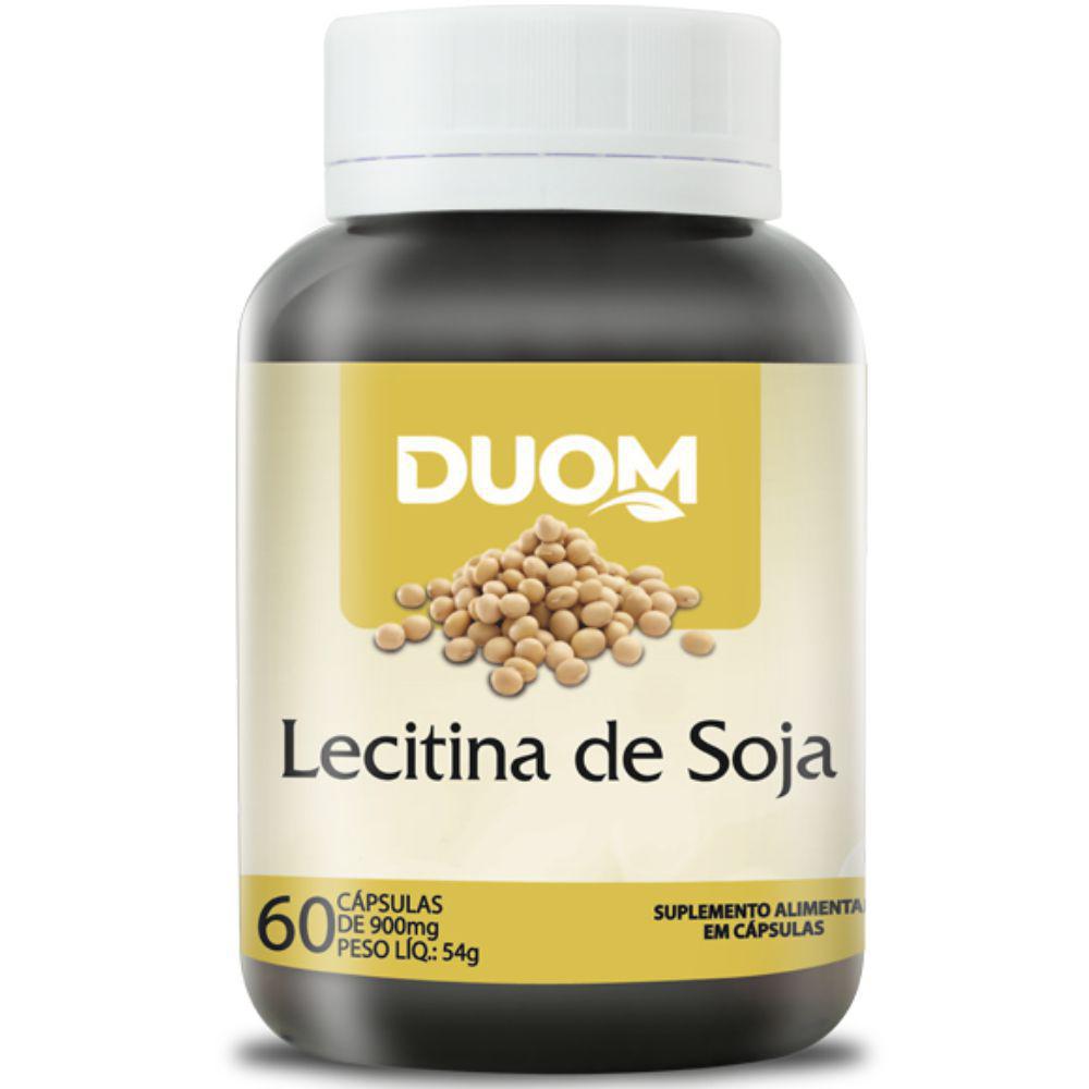 Miniatura Lecitina De Soja 900Mg Menopausa Memória 60 Cápsulas - Duom