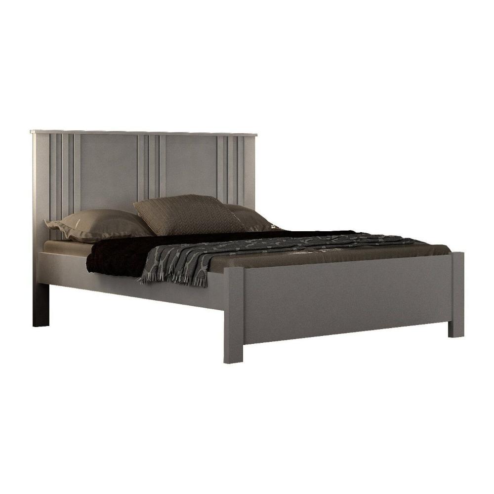 Miniatura Cama Casal Milano, para Colchão no Tamanho 1,38x1,88 Cm Branco
