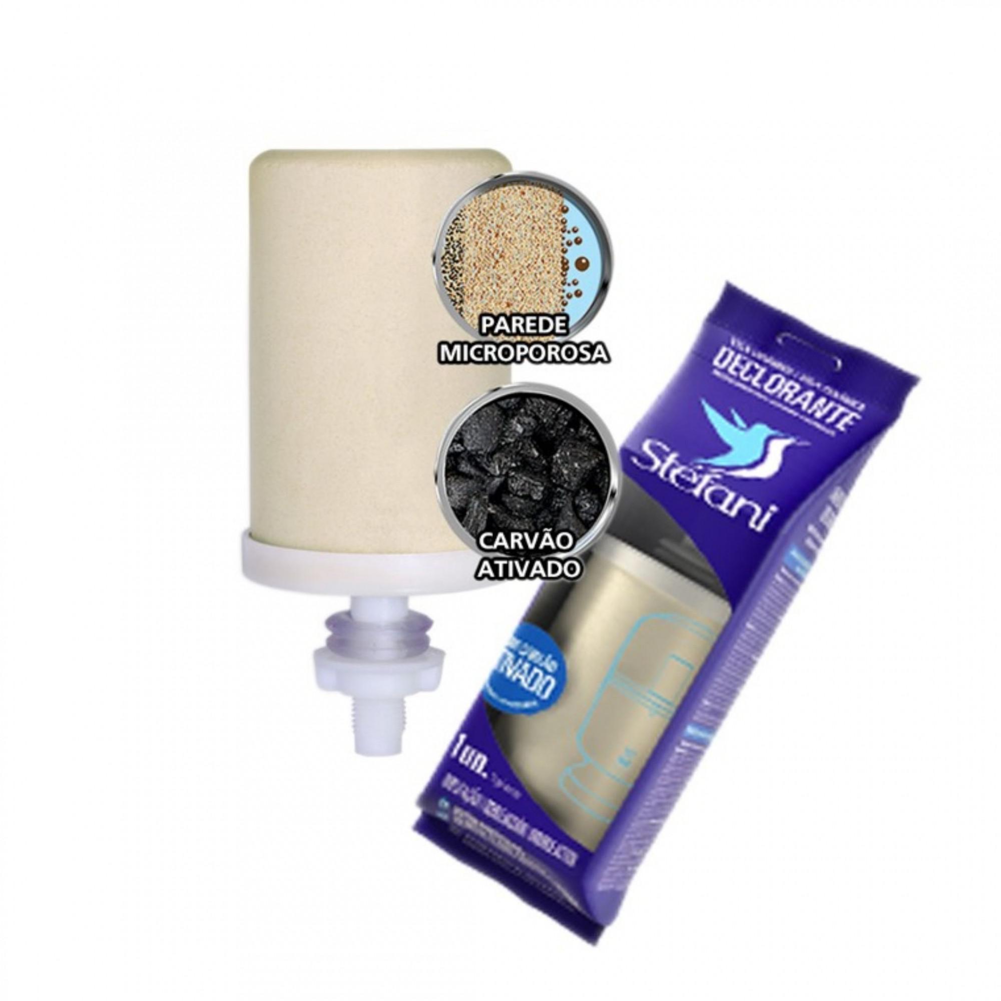 Miniatura Refil Vela Stefani Declorante Para Filtros De Barro