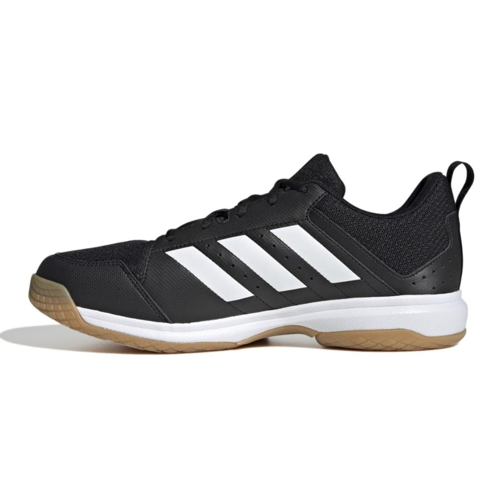 Miniatura Tênis Adidas Indoor Ligra 7 Masculino PRETO/BRANCO - 38