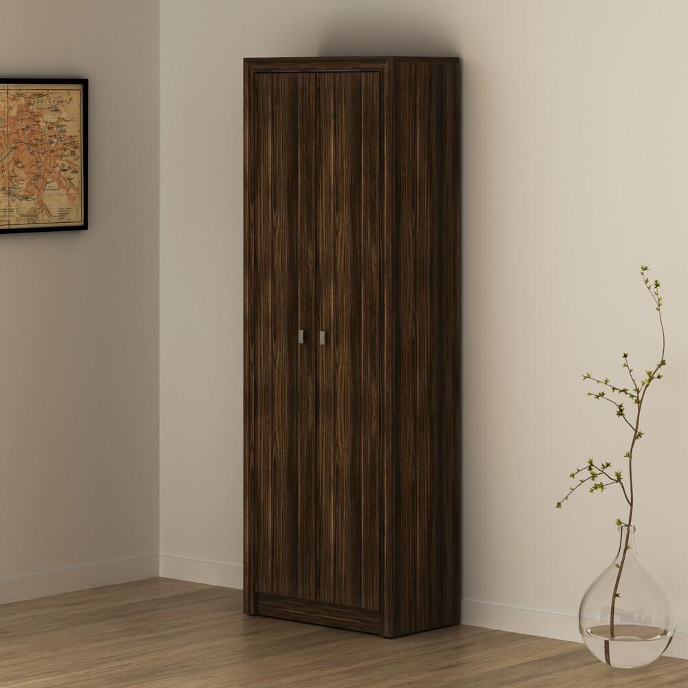 Miniatura Armário Escritório Com 2 Portas Multimóveis Cr25015 Nogal