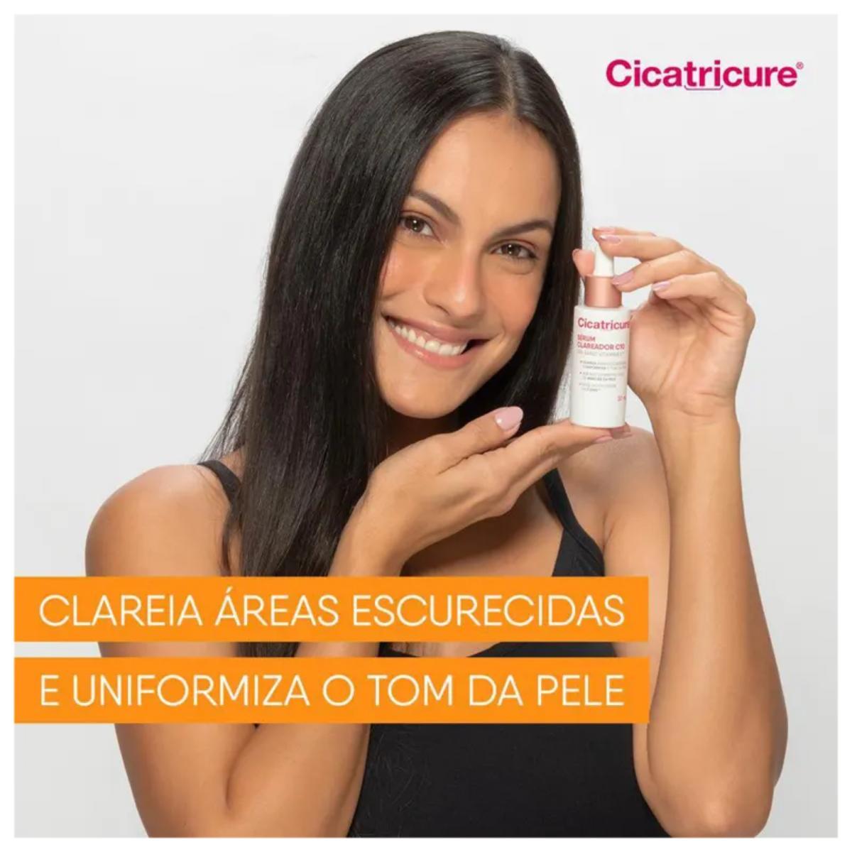 Kit Cicatricure Contorno Dos Olhos Clareador Vit C10 Nano