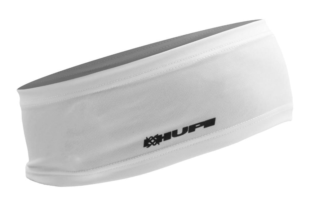 Miniatura Kit 1 Testeira Microfibra HUPI Branca e 1 Par Munhequeira HUPI Spin Branco BRANCO