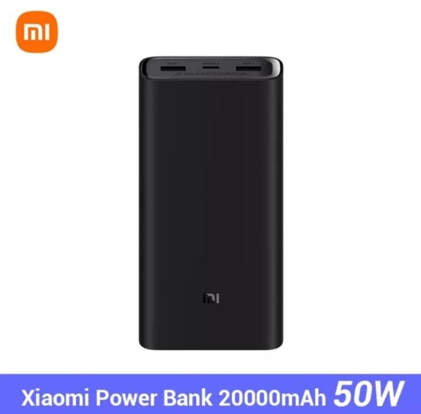 Miniatura Carregador Portátil Redmi 20000Mah 50W Power Bank 3 Turbo