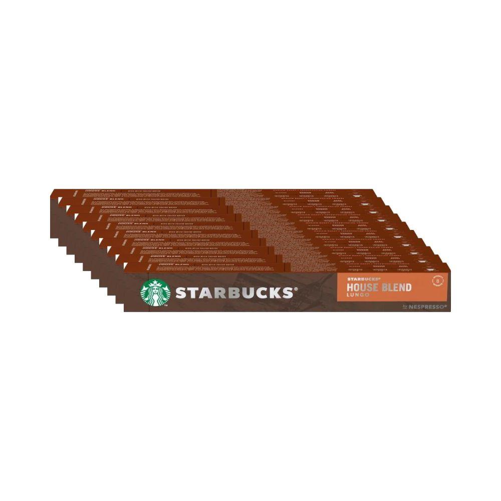 Miniatura Kit Café Starbucks House Blend Lungo 100 Cápsulas