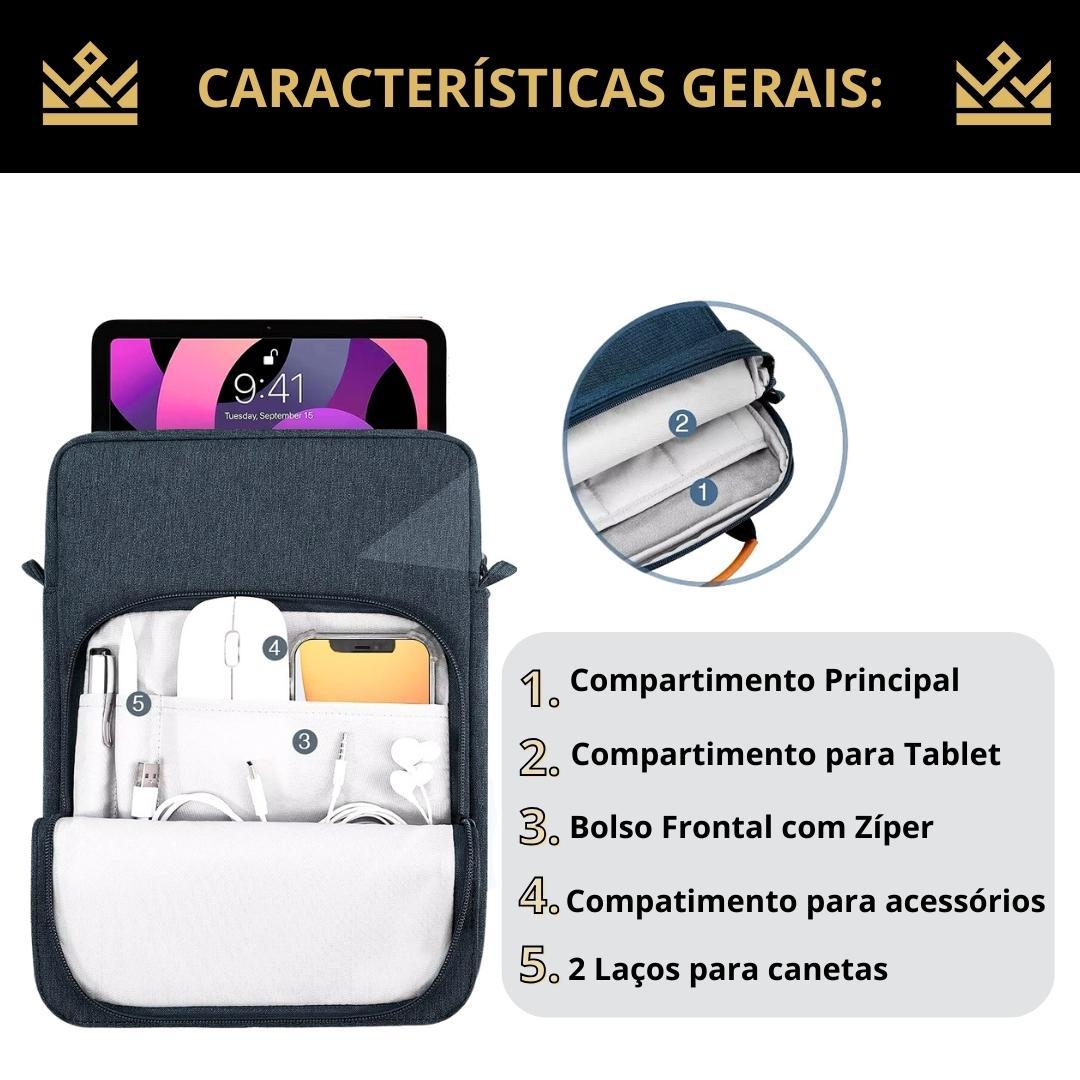 Miniatura Bag Slim Para Tablet Galaxy Tab A8/ Galaxy S9 11/ S9 Fe 10,9