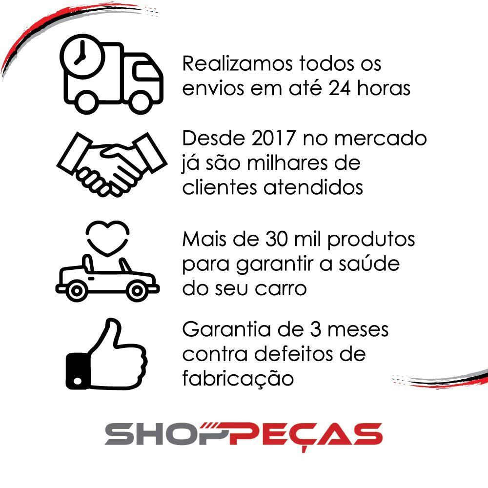 Miniatura Guia Inferior Porta Meio Corrediça Kombi 1997 A 2013