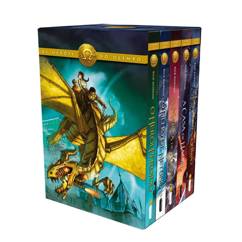Miniatura Box Os Herois Do Olimpo