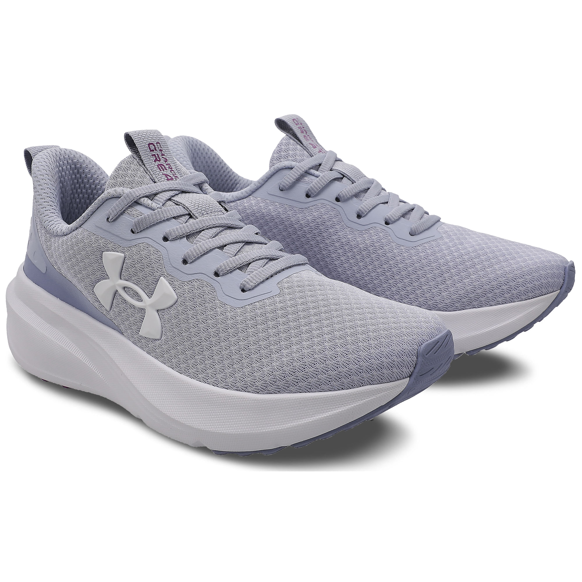 Miniatura Tênis de Corrida Under Armour Charged Great Feminino 34 Azul