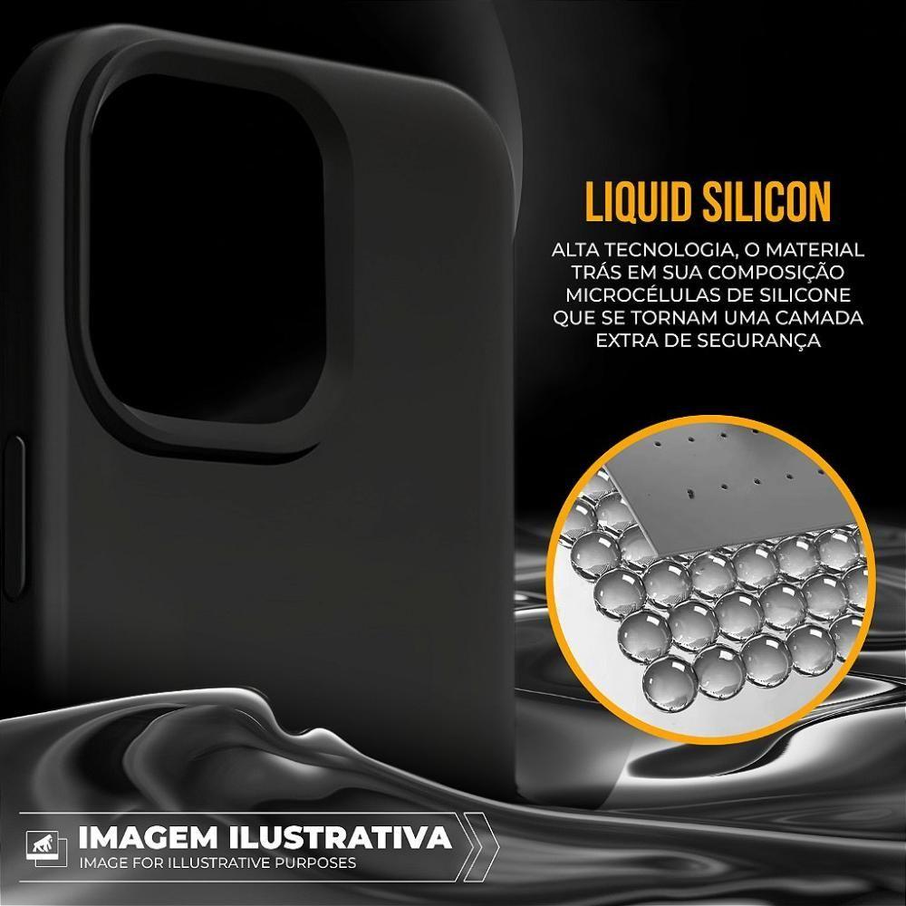 Miniatura Kit Capa Silicon Premium E Película Hydrogel Privacidade Para Iphone 16 Pro Max - Gshield
