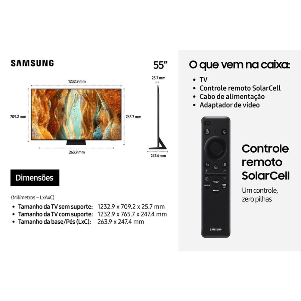 Smart TV 55 Polegadas Samsung NEO QLED 4K - QN55QN70FA 2025