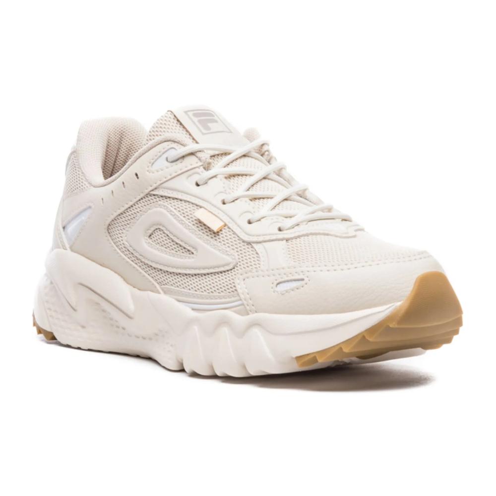 Miniatura Tênis Fila Venture Tracer 2 Feminino BEGE/BRANCO - 34