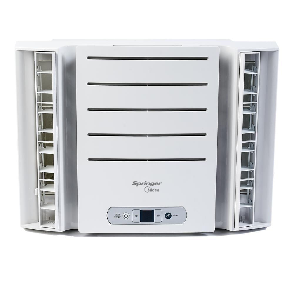 Miniatura Ar Condicionado De Janela Midea 10.000 Btu/h Frio Monofásico Eletrônico Branco QCK108RB 110V