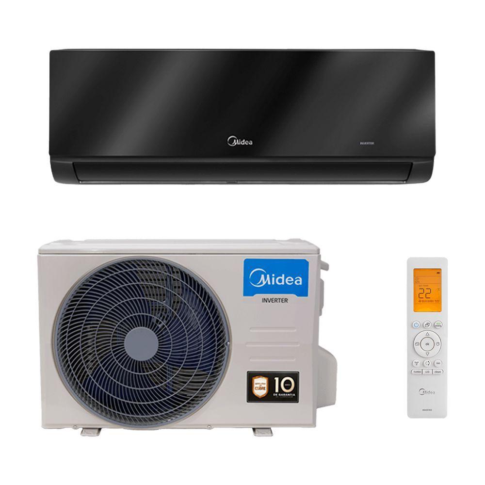Miniatura Ar Condicionado Spli Hi Wall Save Connect Black 18.000 Btus Quente E Frio 220v R-32