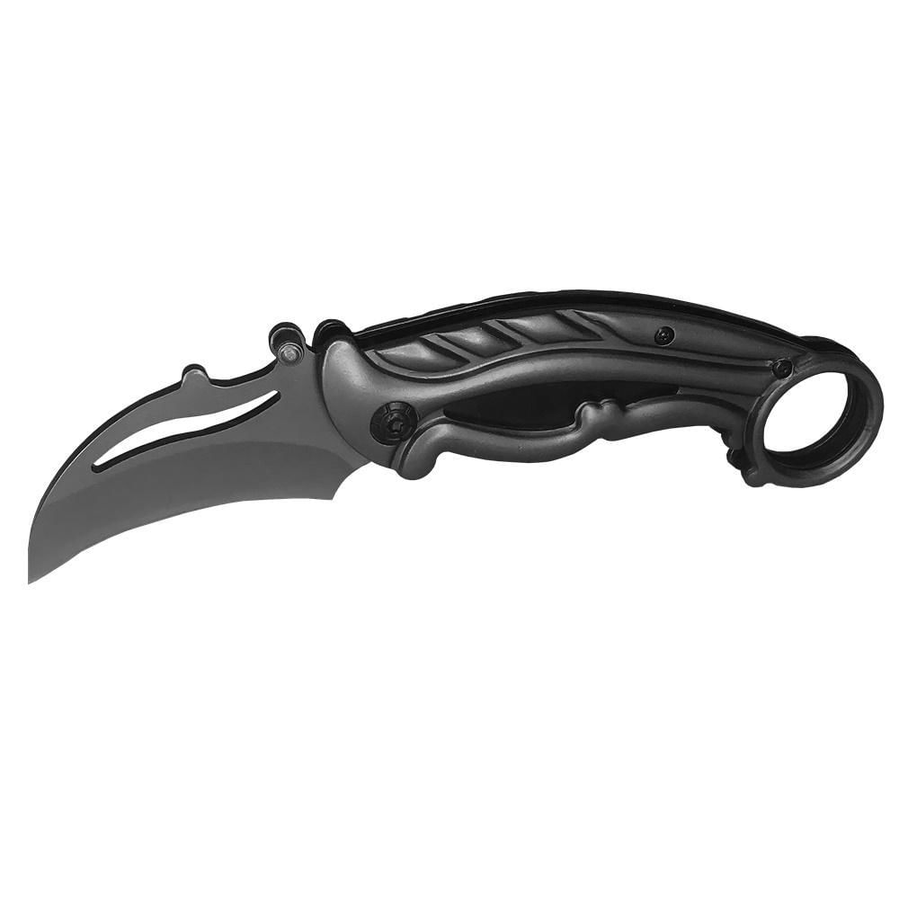 Miniatura Canivete Karambit Tático Semi-Automático Ll82280 Cs Go