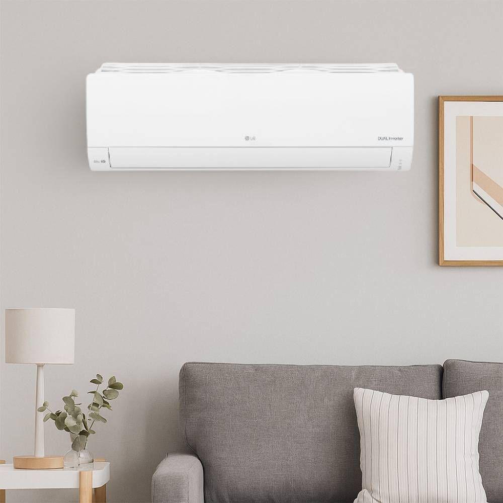 Ar Condicionado Split LG DUAL Inverter Voice +AI 9000 BTUs Frio 127V S3-Q09AA31D
