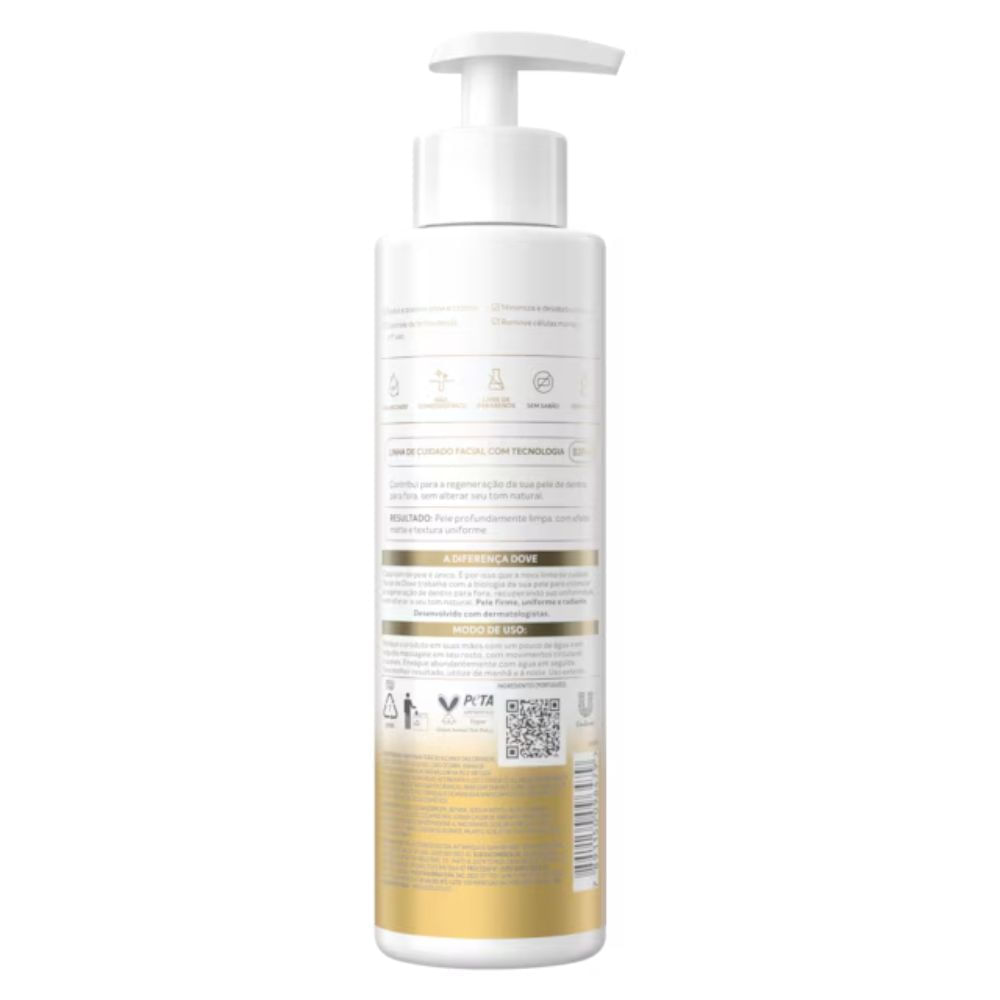 Miniatura Gel De Limpeza Facial Dove Regenerative Efeito Matte & Antioleosidade 300ml